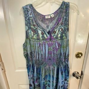 Multi colored summer dress